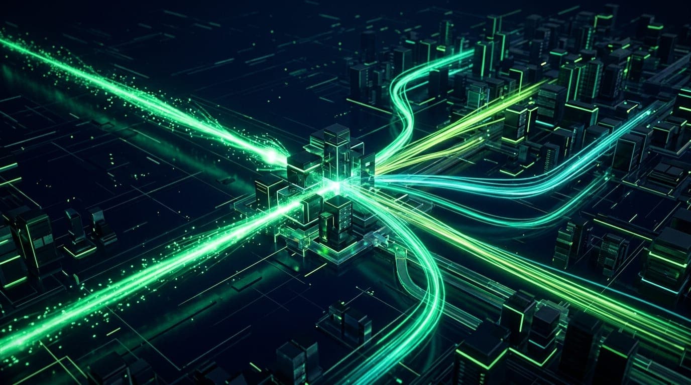 איור המדריך ל-Nginx, שרת הקצה שמסדר את כל התעבורה