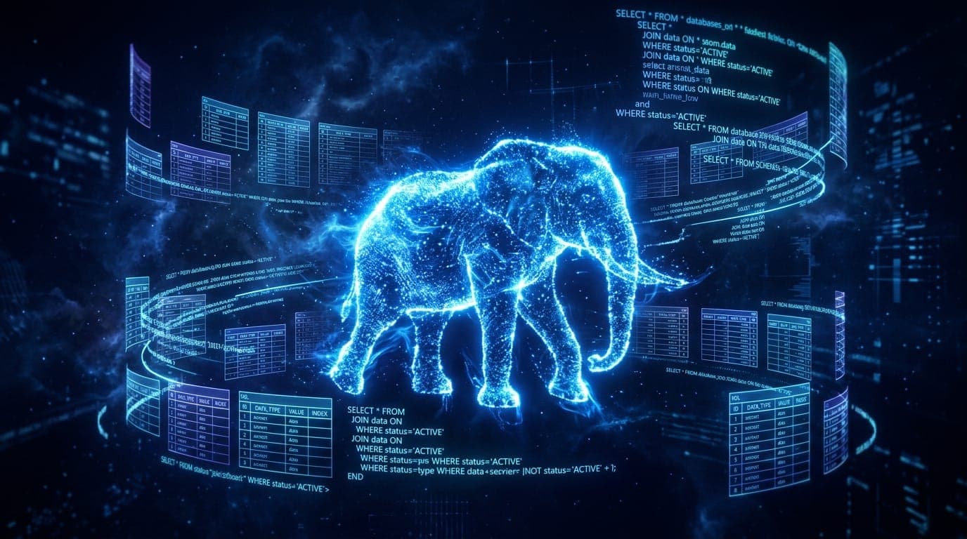 איור המדריך ל-PostgreSQL, בסיס הנתונים שילווה אתכם לאורך הקריירה